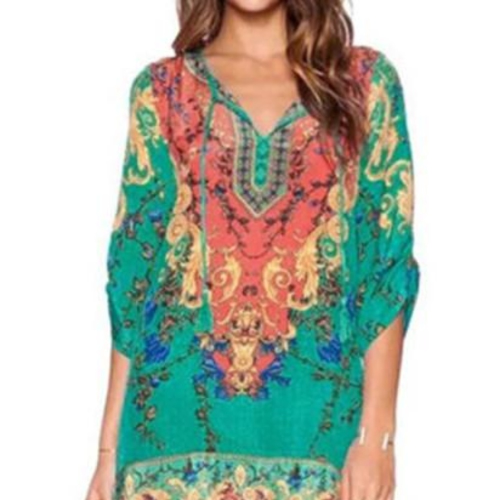 VINTAGE BOHO KAMADEVA SHIFT DRESS